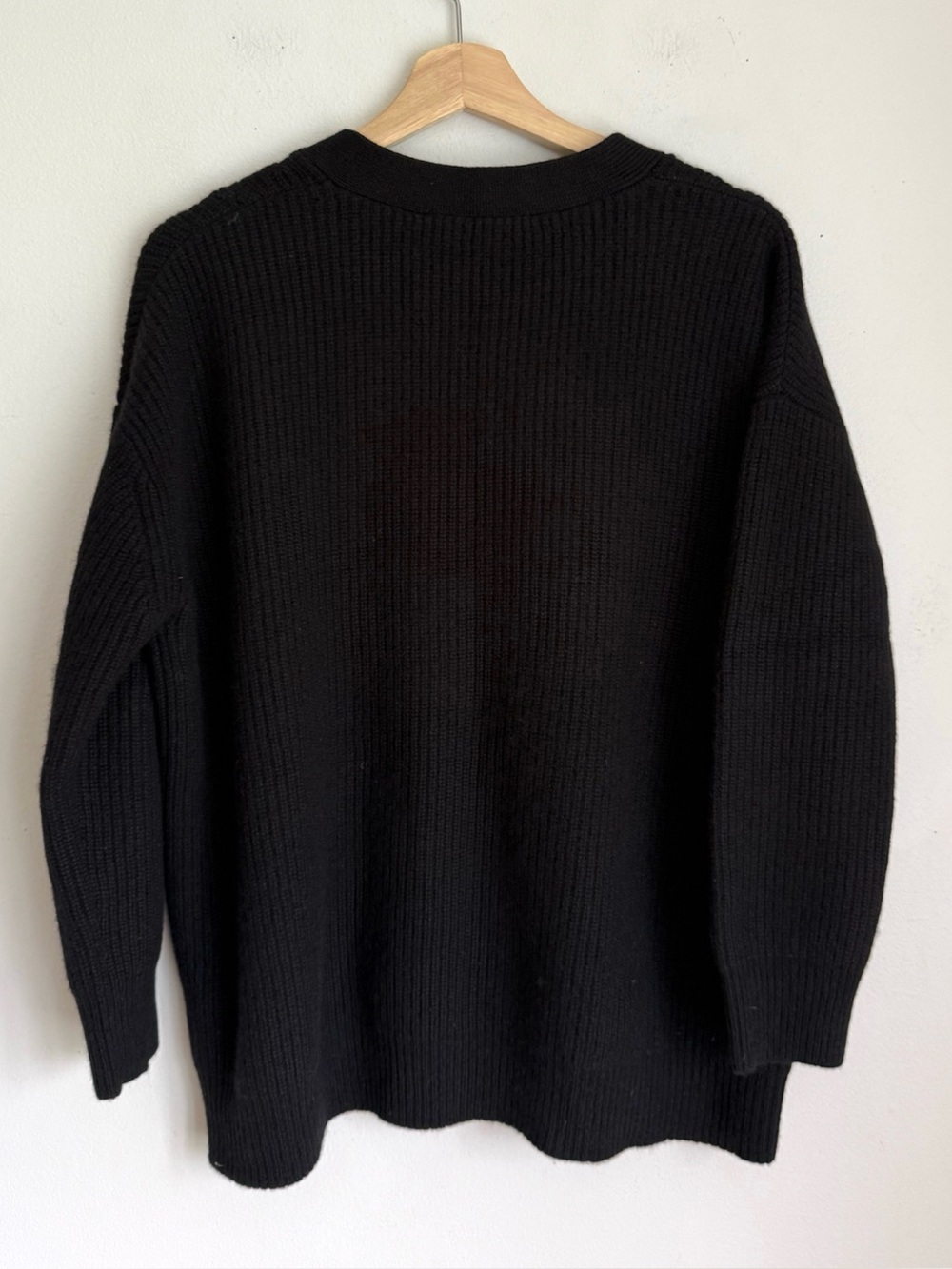 Jenni Kayne Cashmere Cocoon Cardigan in Black - Picture 9 of 11